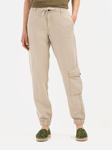 CAMEL ACTIVE Tapered Broek in Beige: voorkant