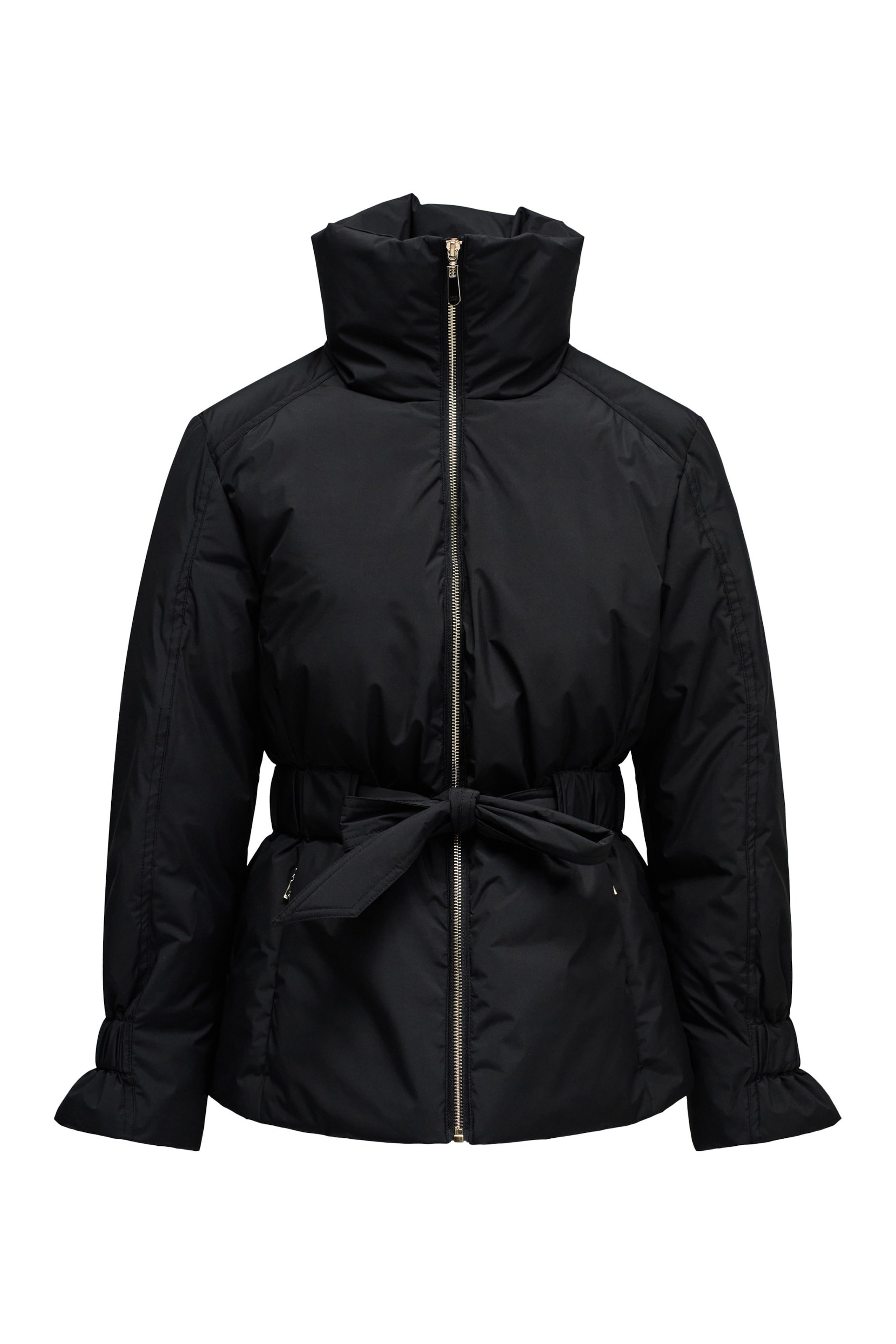 Manteau d’hiver Salsa Jeans en noir : devant