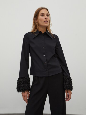 EDITED Blouse 'Dagmar' in Black: front