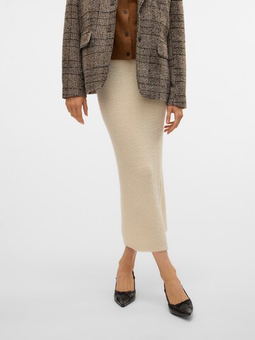 VERO MODA Rok 'PUFF' in Grijs: voorkant