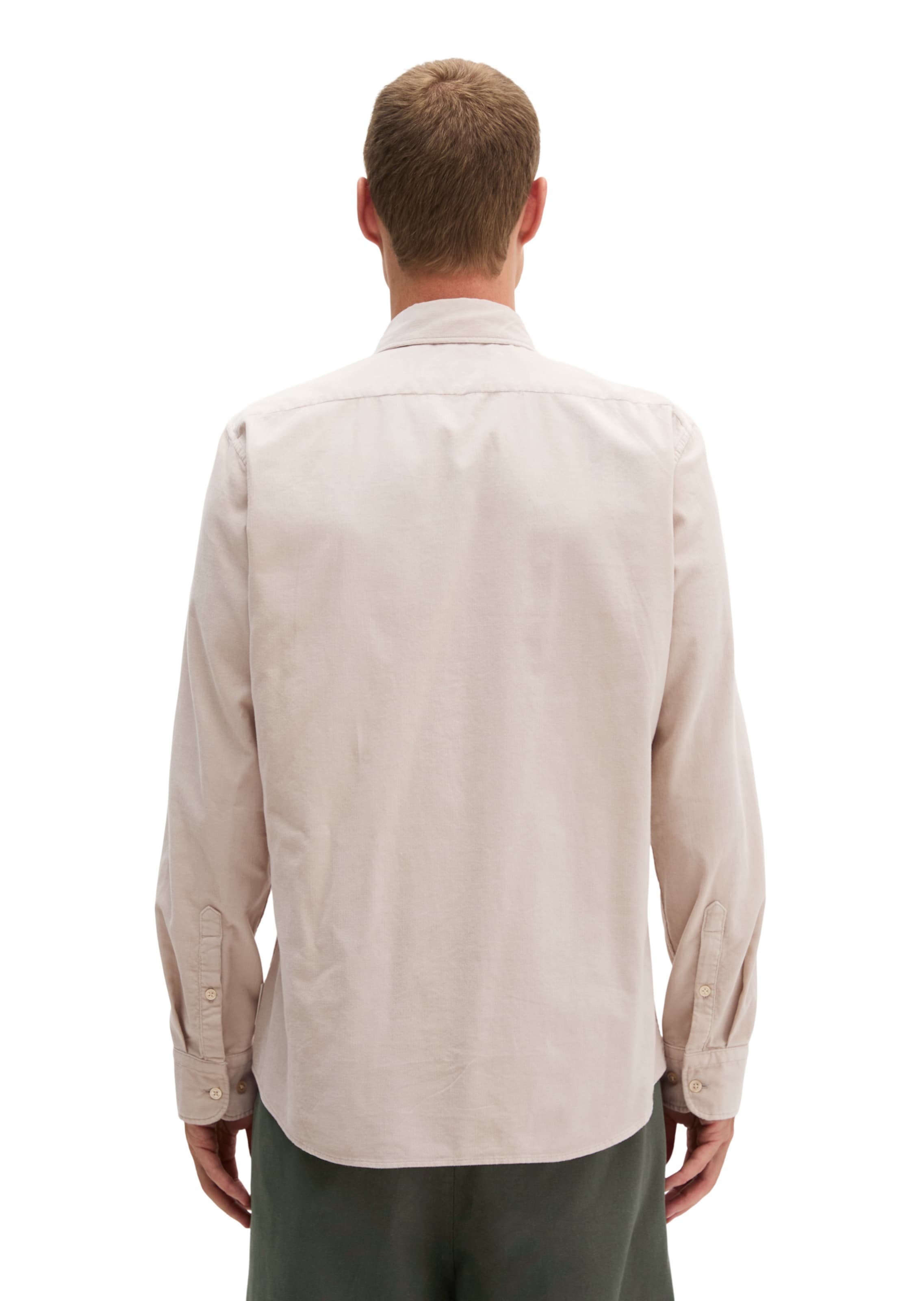 Marc O'Polo Regular fit Button Up Shirt in Beige: back