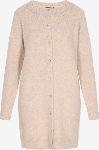 DreiMaster Vintage - Casaco de malha em bege: frente