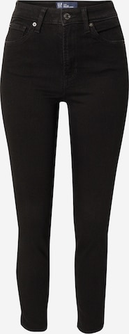 GAP Skinny Jeans 'CLERMONT' in Zwart: voorkant