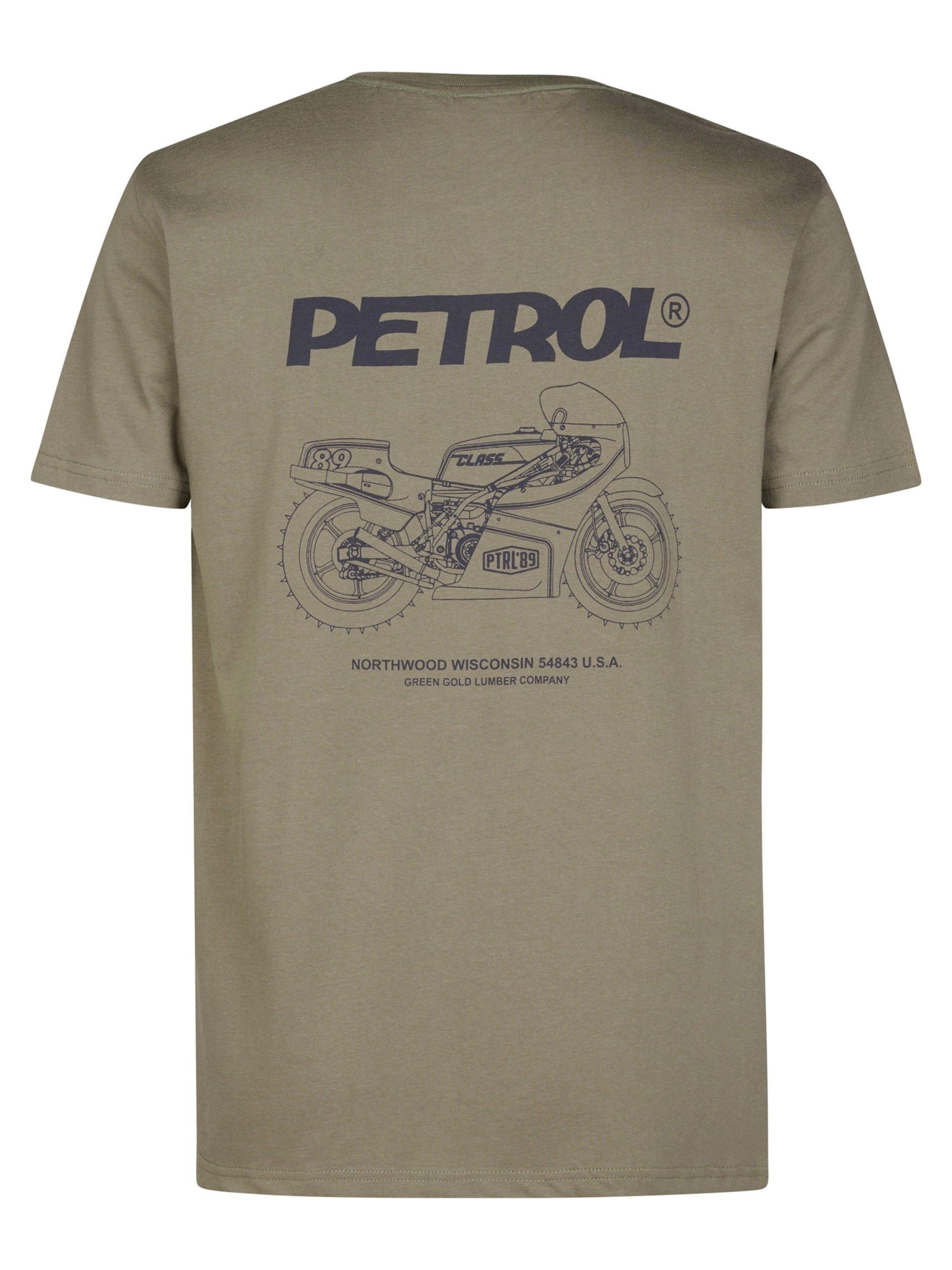 T-Shirt Petrol Industries en gris