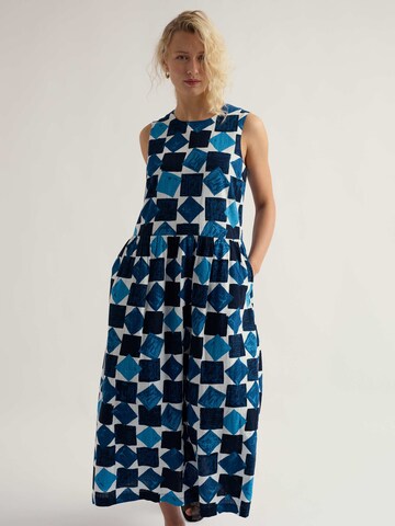 Seasalt Cornwall Jurk in Blauw: voorkant