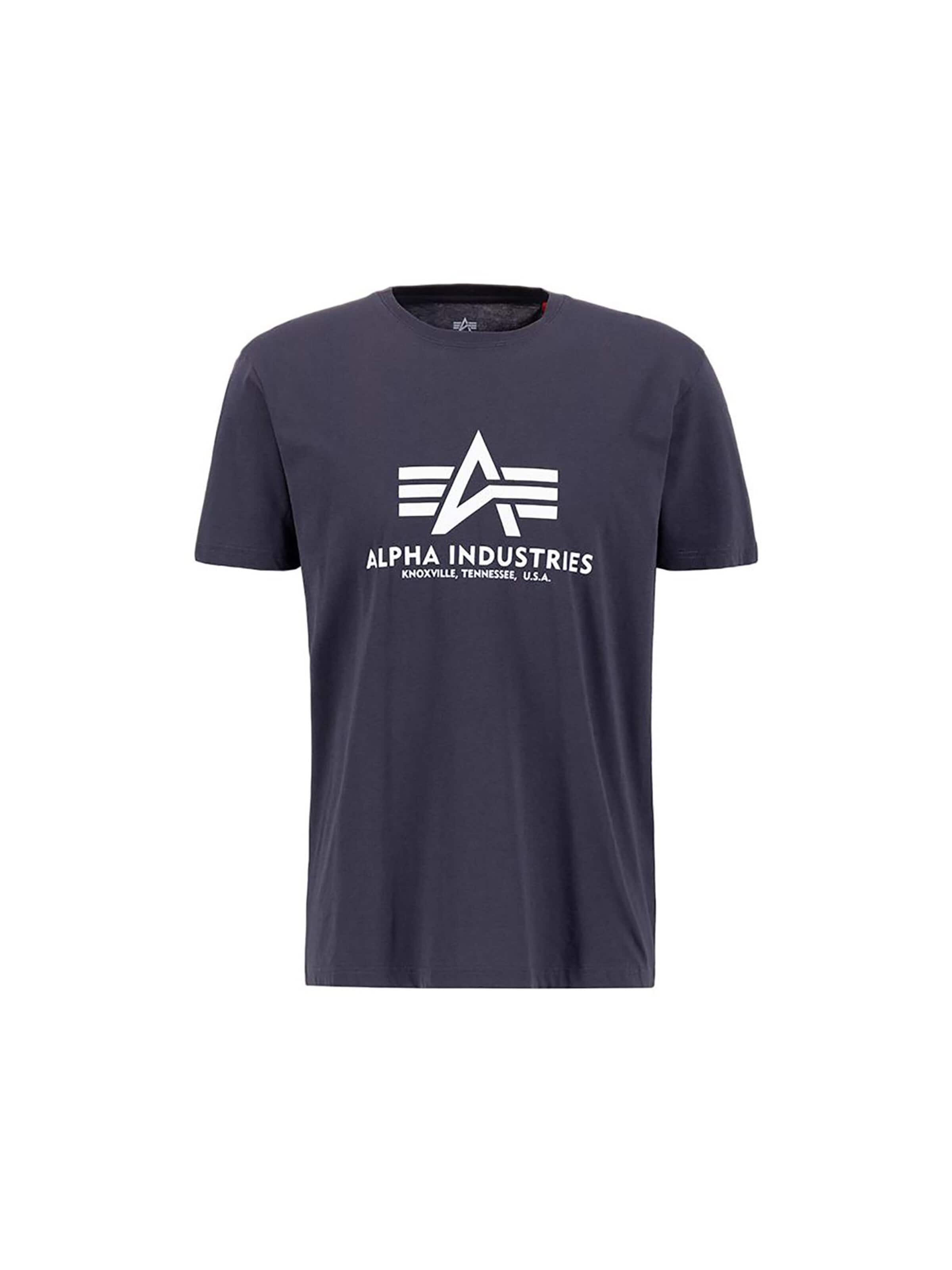 ALPHA INDUSTRIES Shirt in Grey: front