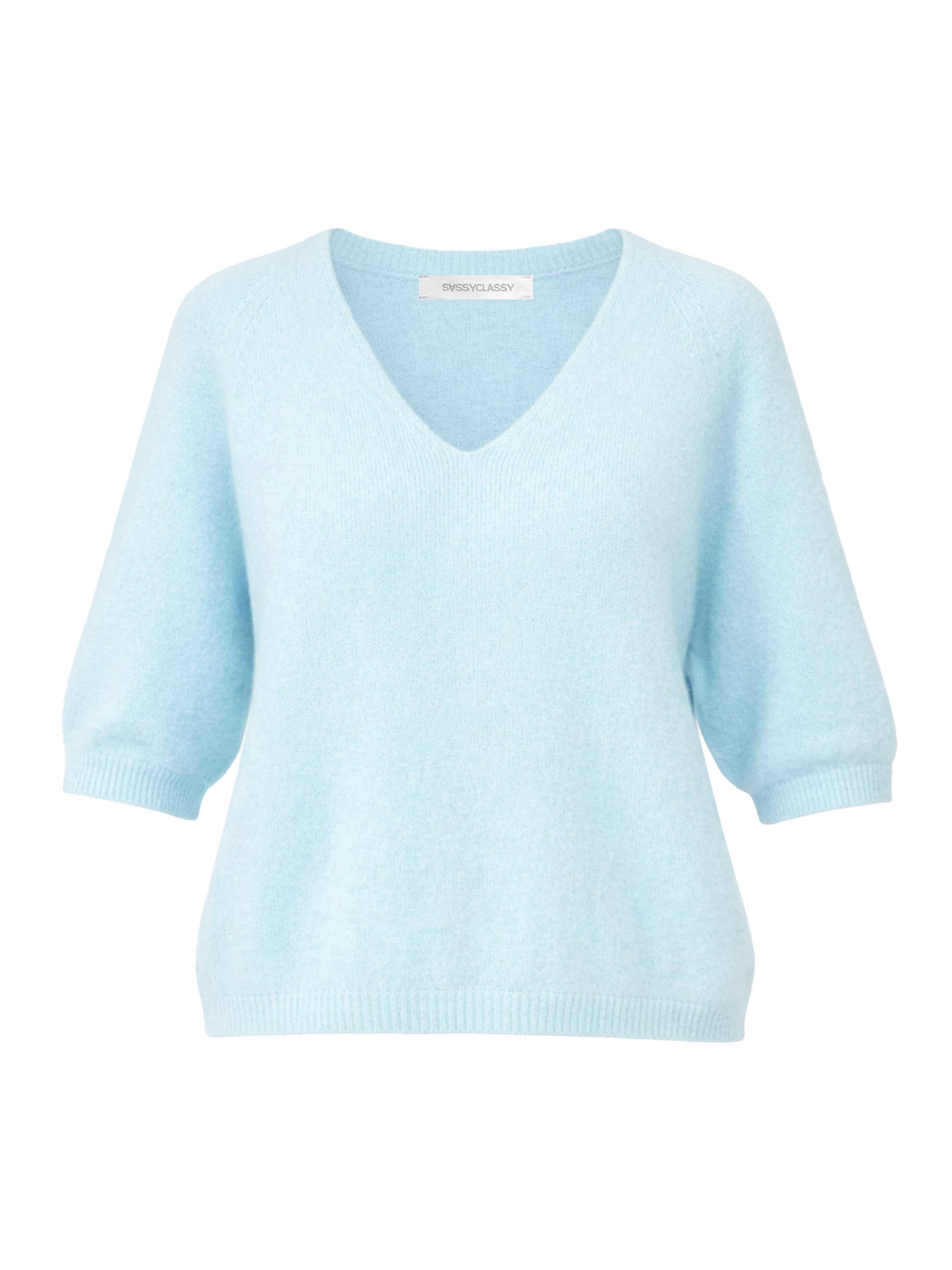 SASSYCLASSY Pullover‌‌‌‌‌‌‌‌‌‌ in Blau: Vorderseite