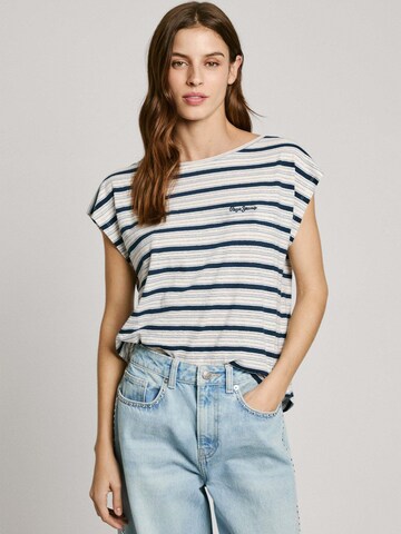 Pepe Jeans T-Shirt 'Vanessa' in Blau: Vorderseite