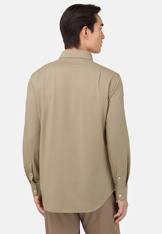 Coupe slim Chemise Boggi Milano en beige