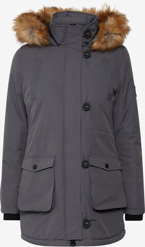 Oxmo Winter Parka 'Acta' in Grey: front