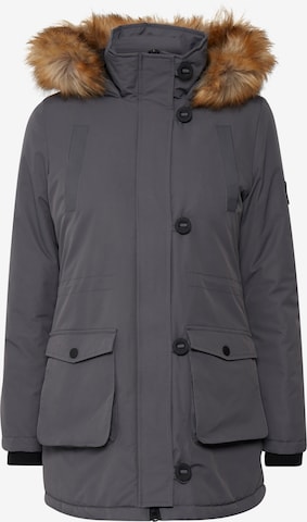 Oxmo - Parca de invierno 'Acta' en gris: frente