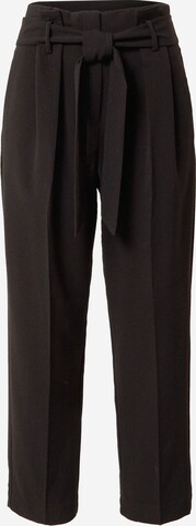 b.young Pleat-Front Pants 'DANTA' in Black: front