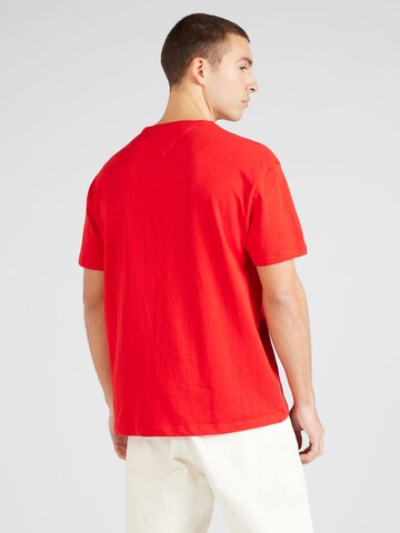 Tommy Jeans T-Shirt in Rot