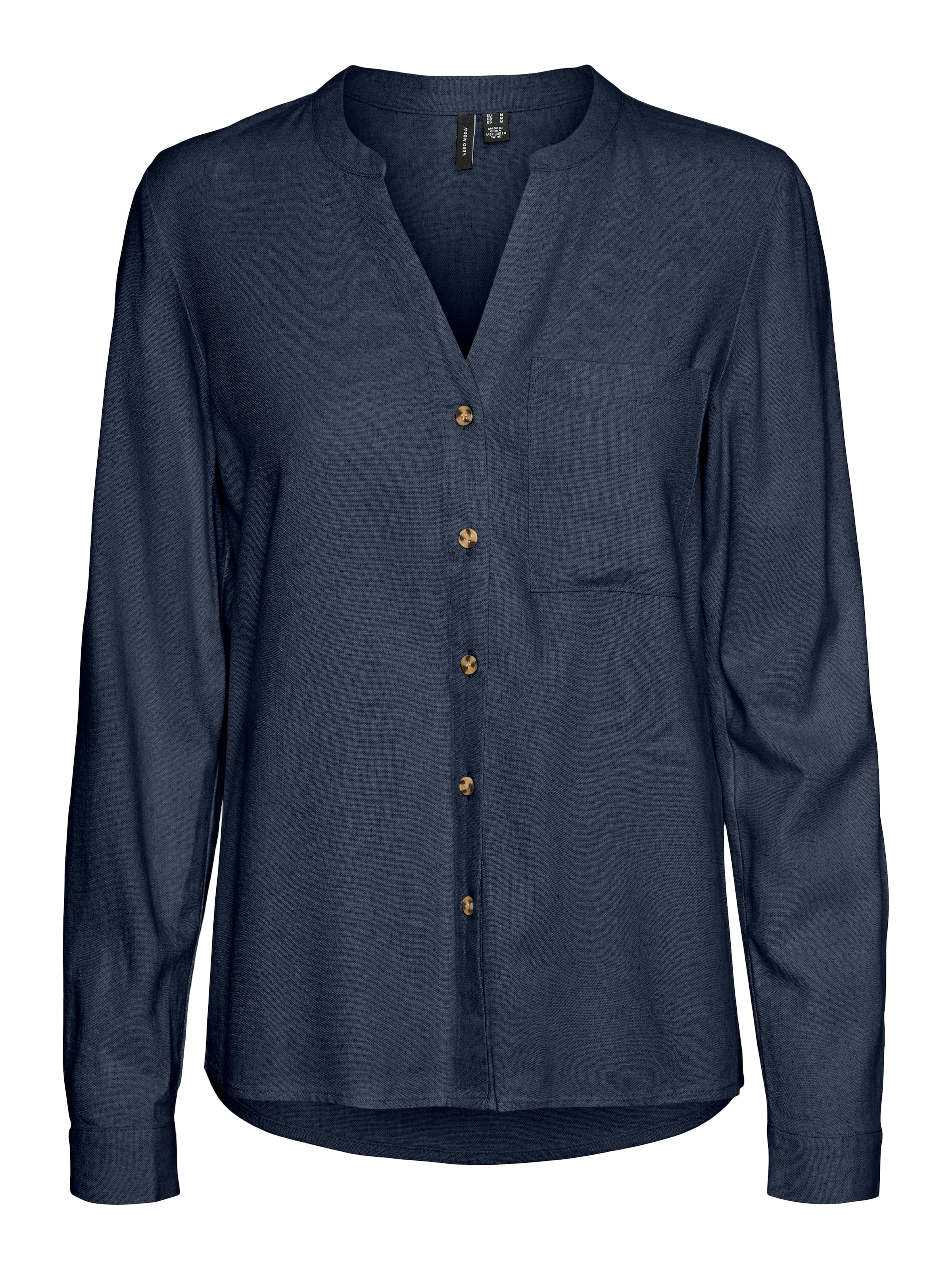 VERO MODA Bluse 'VMMYMILO' in Blau: Vorderseite