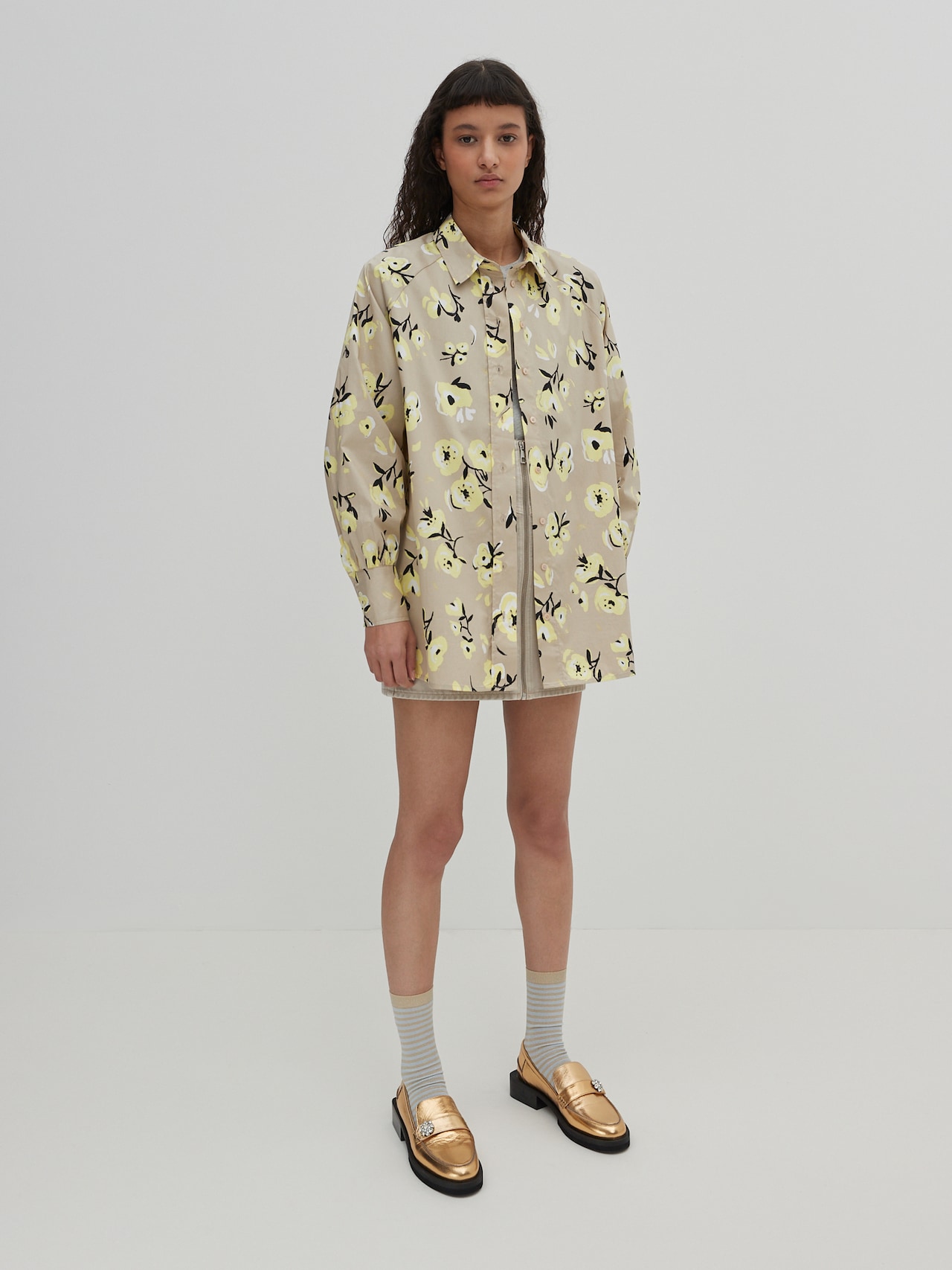 EDITED Bluse 'Elise' beige