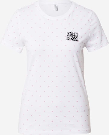 T-shirt 'KITA' ONLY en blanc : devant