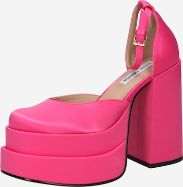 STEVE MADDEN Дамски обувки на ток с отворена пета 'CHARLIZE' в розово: отпред