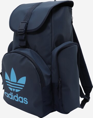 ADIDAS ORIGINALS - Mochila 'Adicolor Archive Toploader' em azul: frente