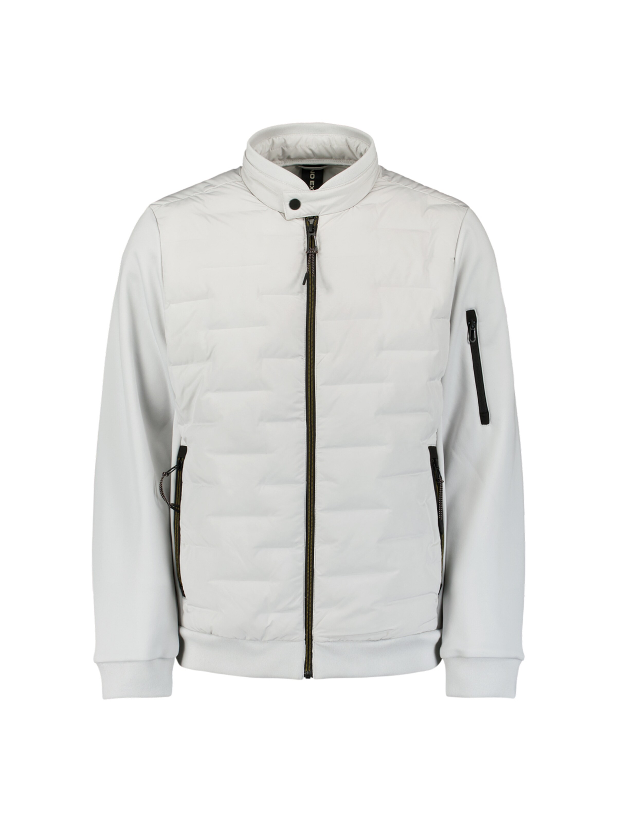 No Excess Tussenjas in Beige: voorkant