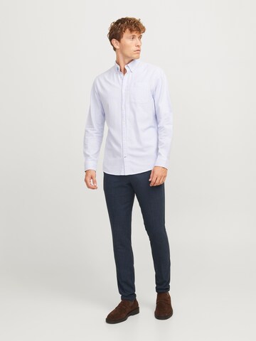 JACK & JONES Slimfit Hose 'JPSTMarco JJHenry' in Blau