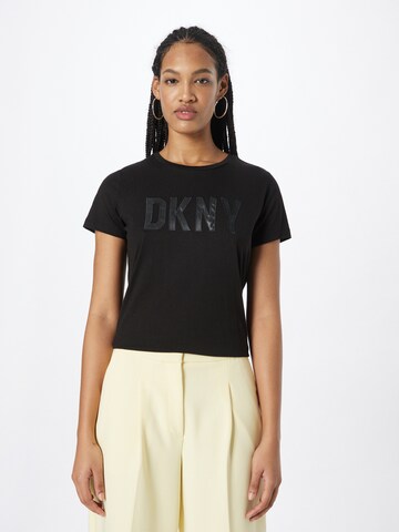 DKNY Koszulka w kolorze czarny: przód