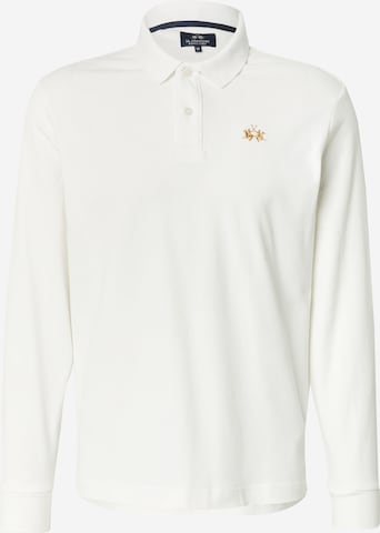 T-Shirt La Martina en blanc : devant