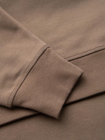 Sweat-shirt Ombre en marron