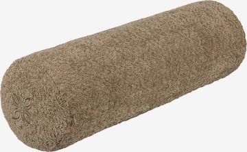 OMNANA Kissen 'CUSHY™' in Braun: Vorderseite