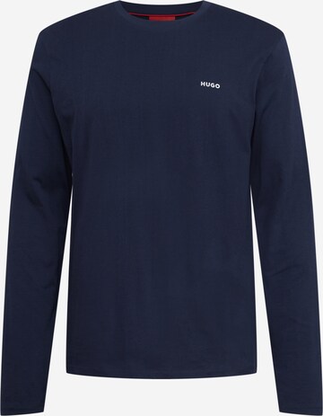 HUGO Shirt 'Derol 222' in Blauw: voorkant