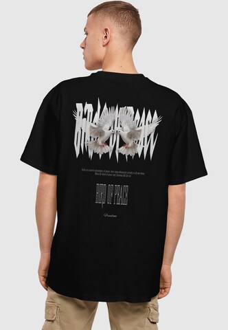 Merchcode Shirt 'Birds Of Peace 2' in Black: front