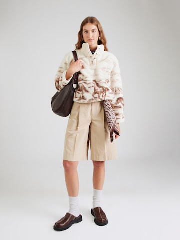LEVI'S ® Sweater 'Kasey Sherpa Pullover' in Beige