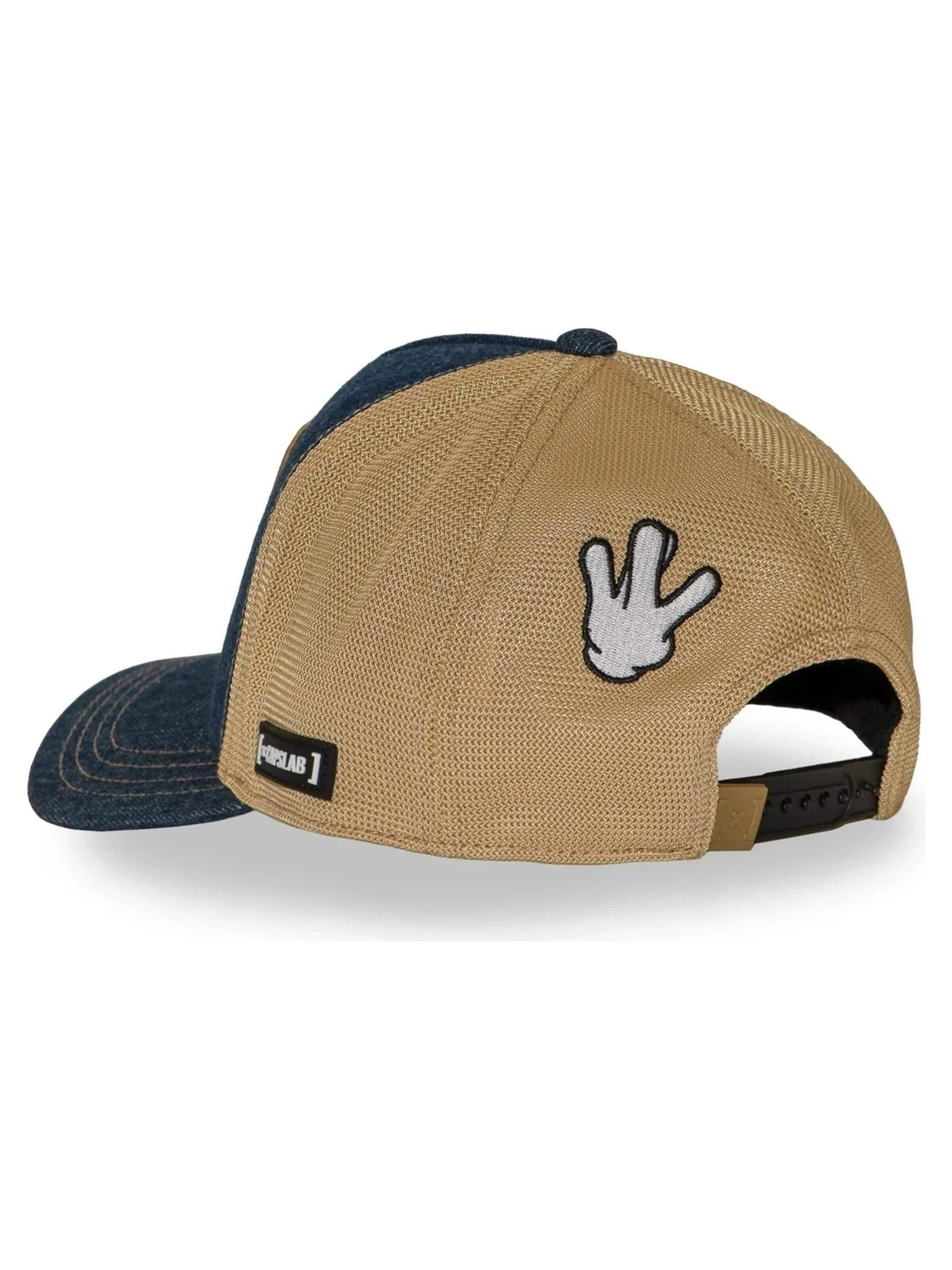 Capslab - Gorra 'Gorra capslab denim oscura west side trucker cap' en Mezcla de colores