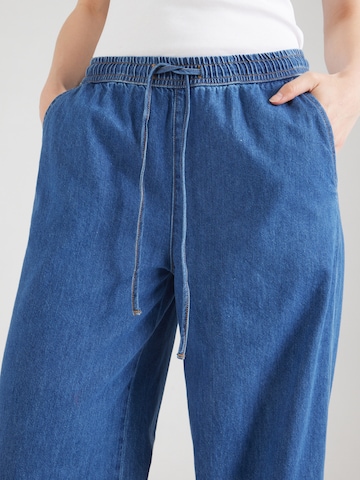 MSCH COPENHAGEN Wide leg Jeans in Blue