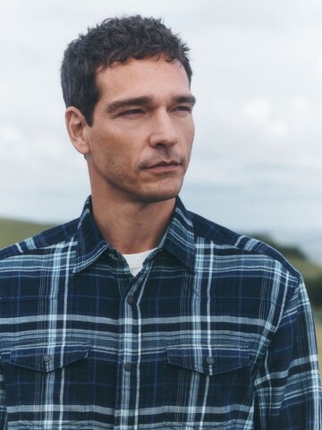 Next - Regular Fit Camisa em azul