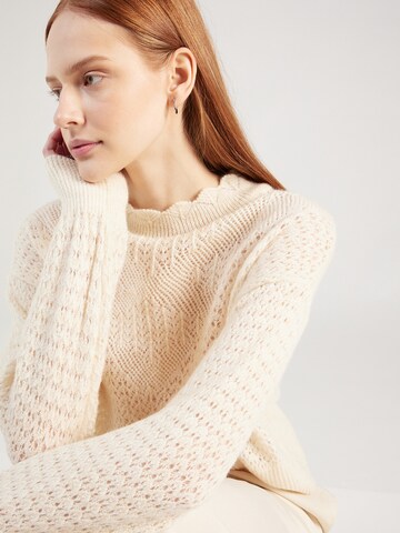 Pull-over 'ADORE' JDY en beige