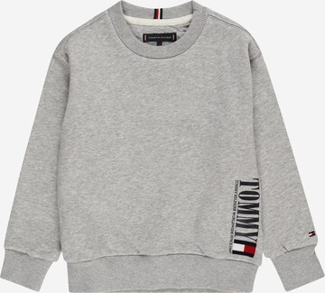 TOMMY HILFIGER Mikina – šedá: přední strana