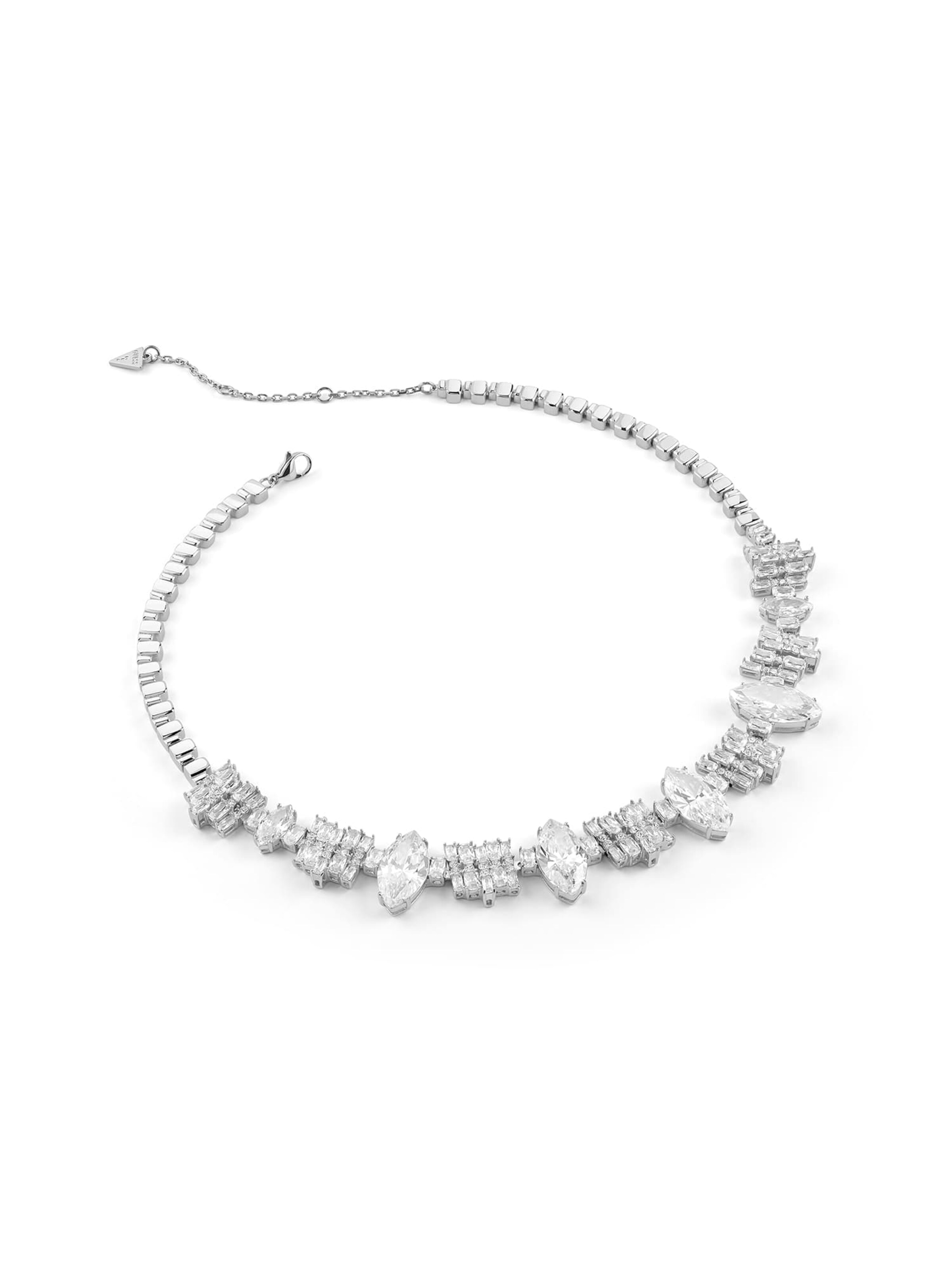 GUESS Necklace 'Chandelier' in Silver: front