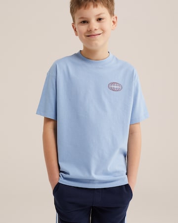 WE Fashion Футболка в Синий