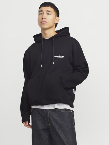 JACK & JONES Sweatshirt 'Union' in Black: front