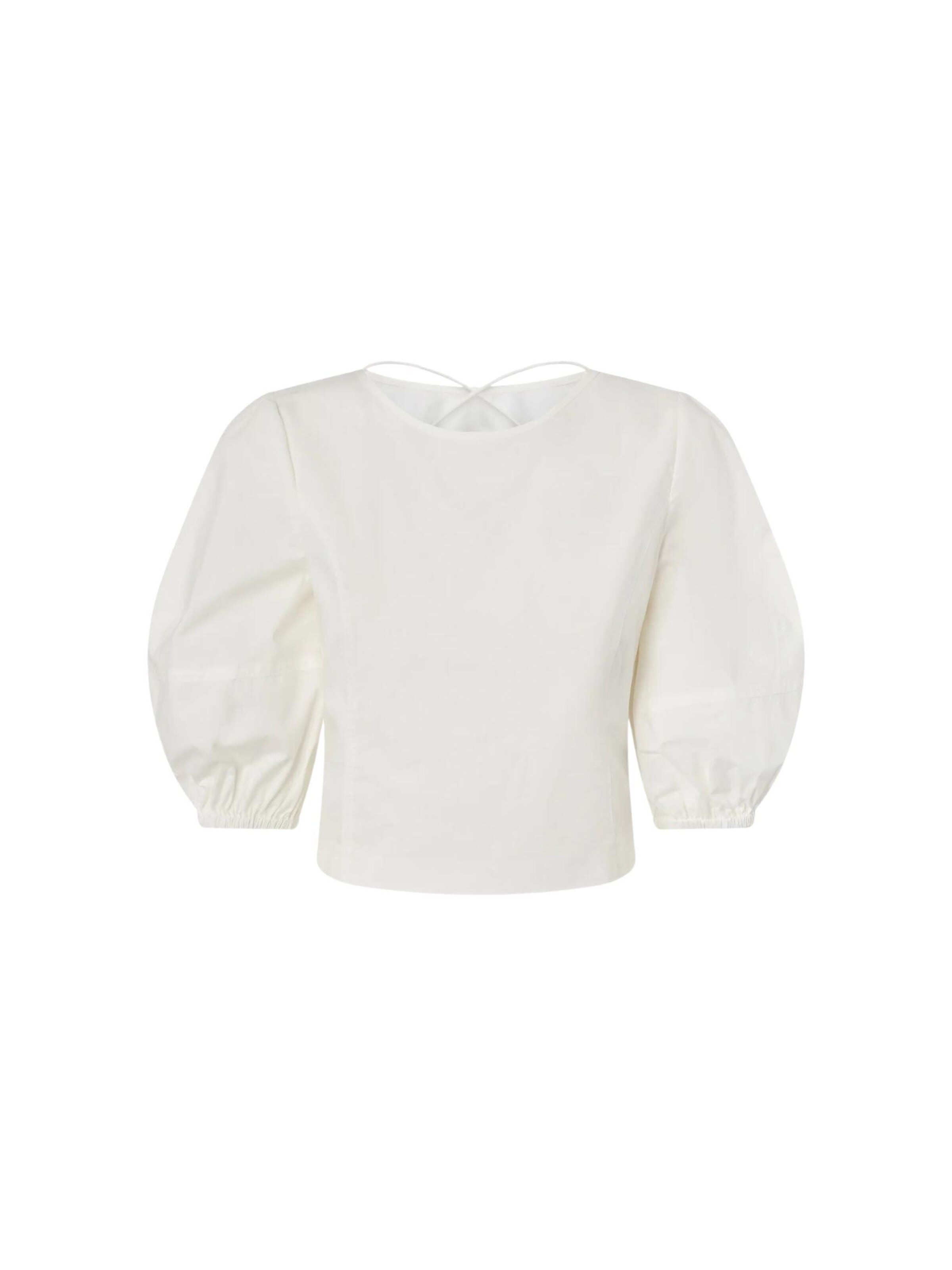 PINKO - Blusa 'ACIREALE' en blanco: frente