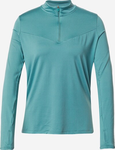 NIKE Functioneel shirt 'Element' in de kleur Turquoise / Zwart, Productweergave