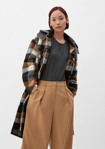 s.Oliver Between-Seasons Coat in Brown