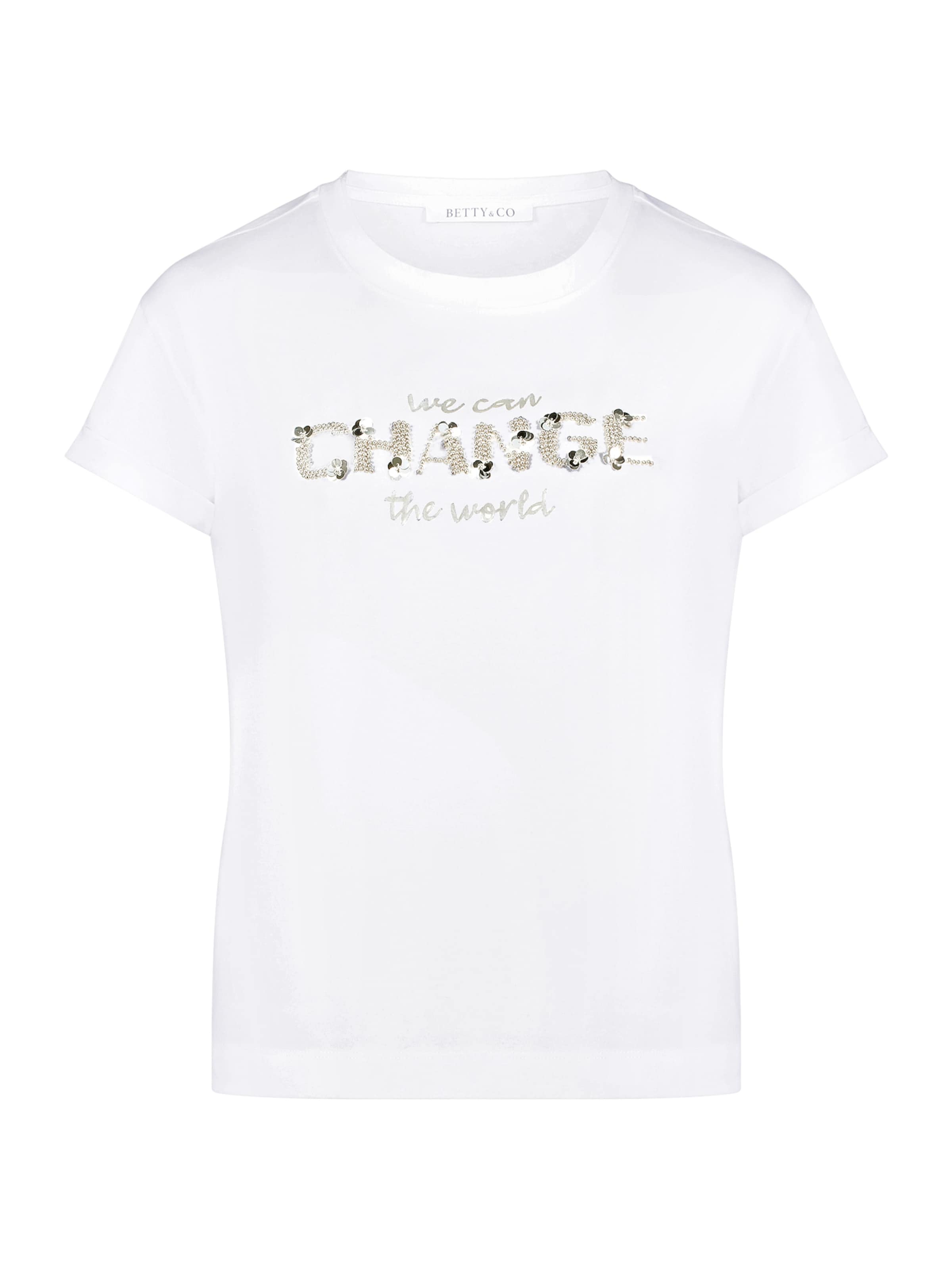 Betty & Co Shirt in Silver / White, Item view