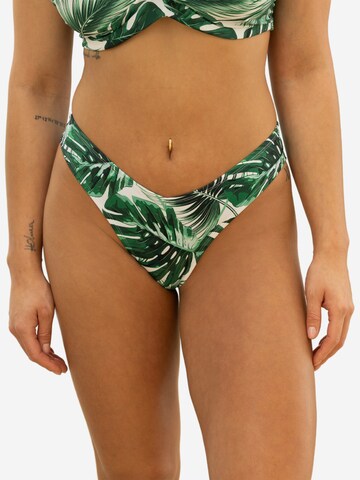SugarShape Bikinibroek 'Monaco' in Groen: voorkant