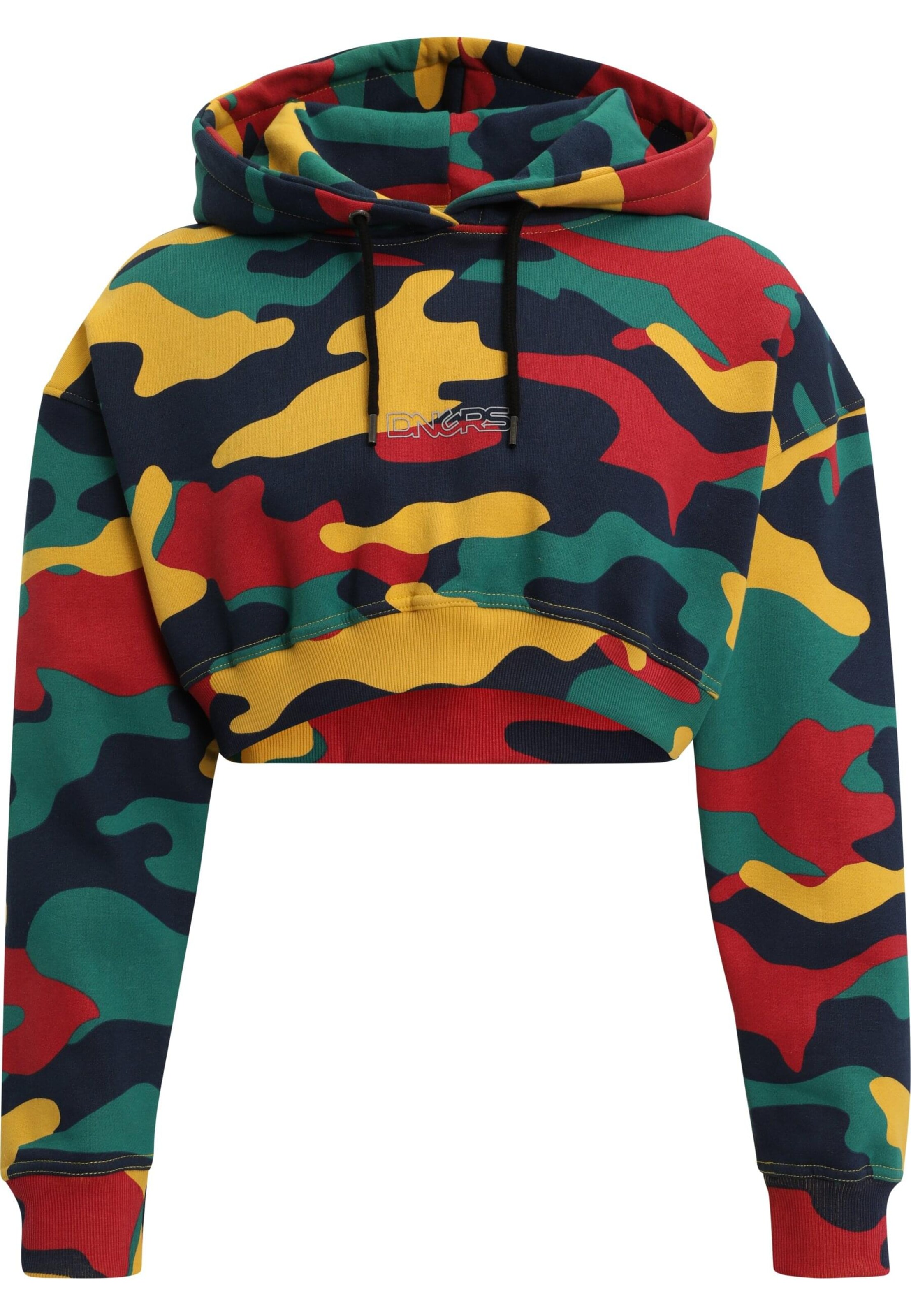 Dangerous DNGRS Mikina 'HideMe' - Modrá: predná strana