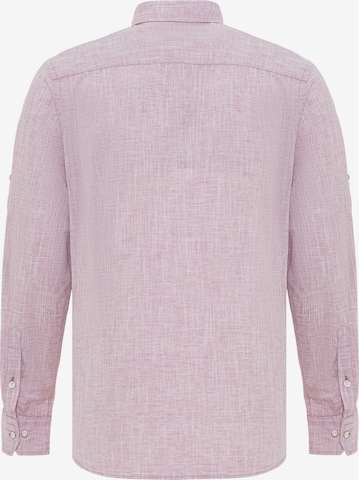 CIPO & BAXX Regular Fit Hemd in Pink