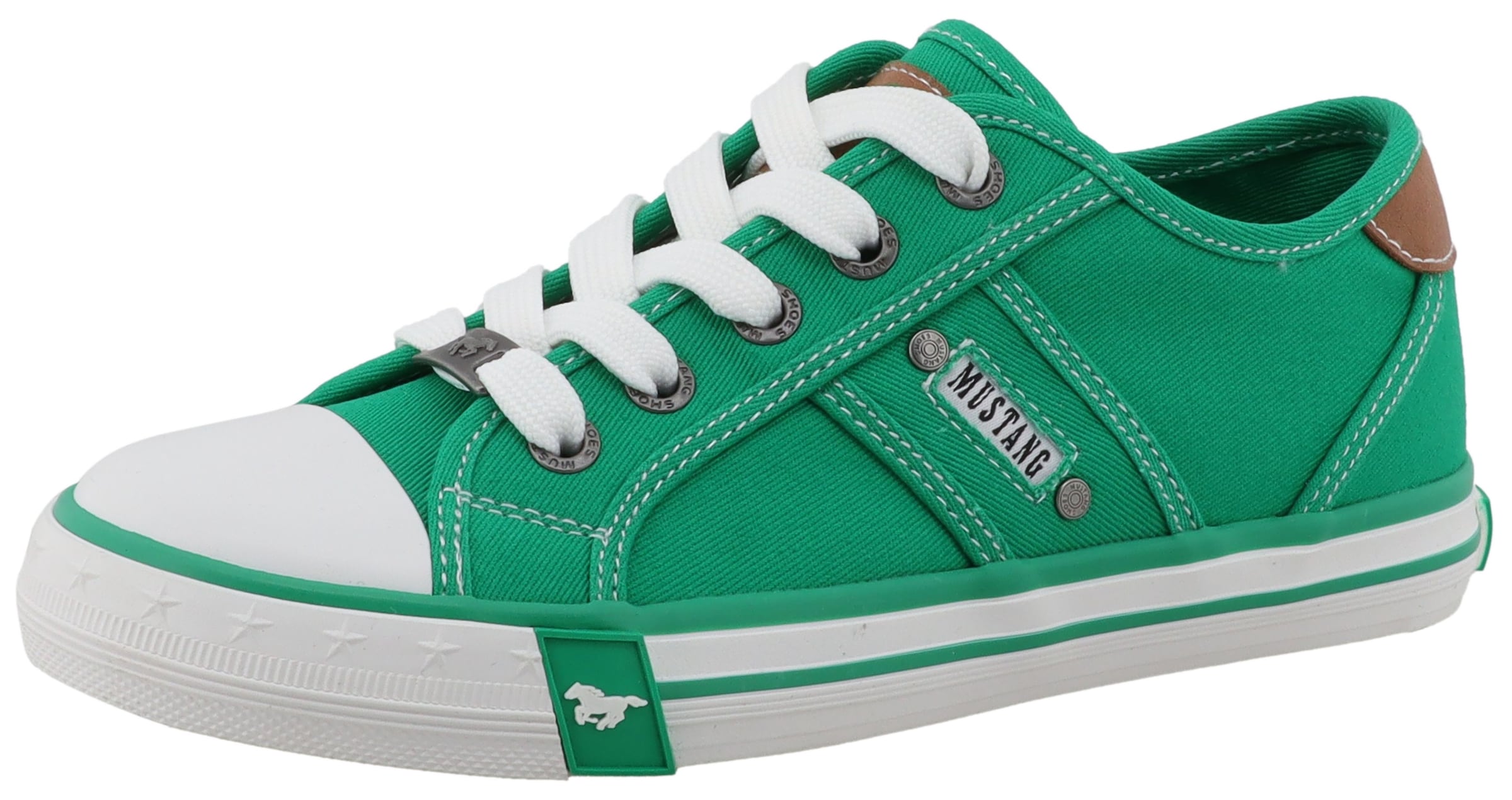 MUSTANG Flats in Green: front