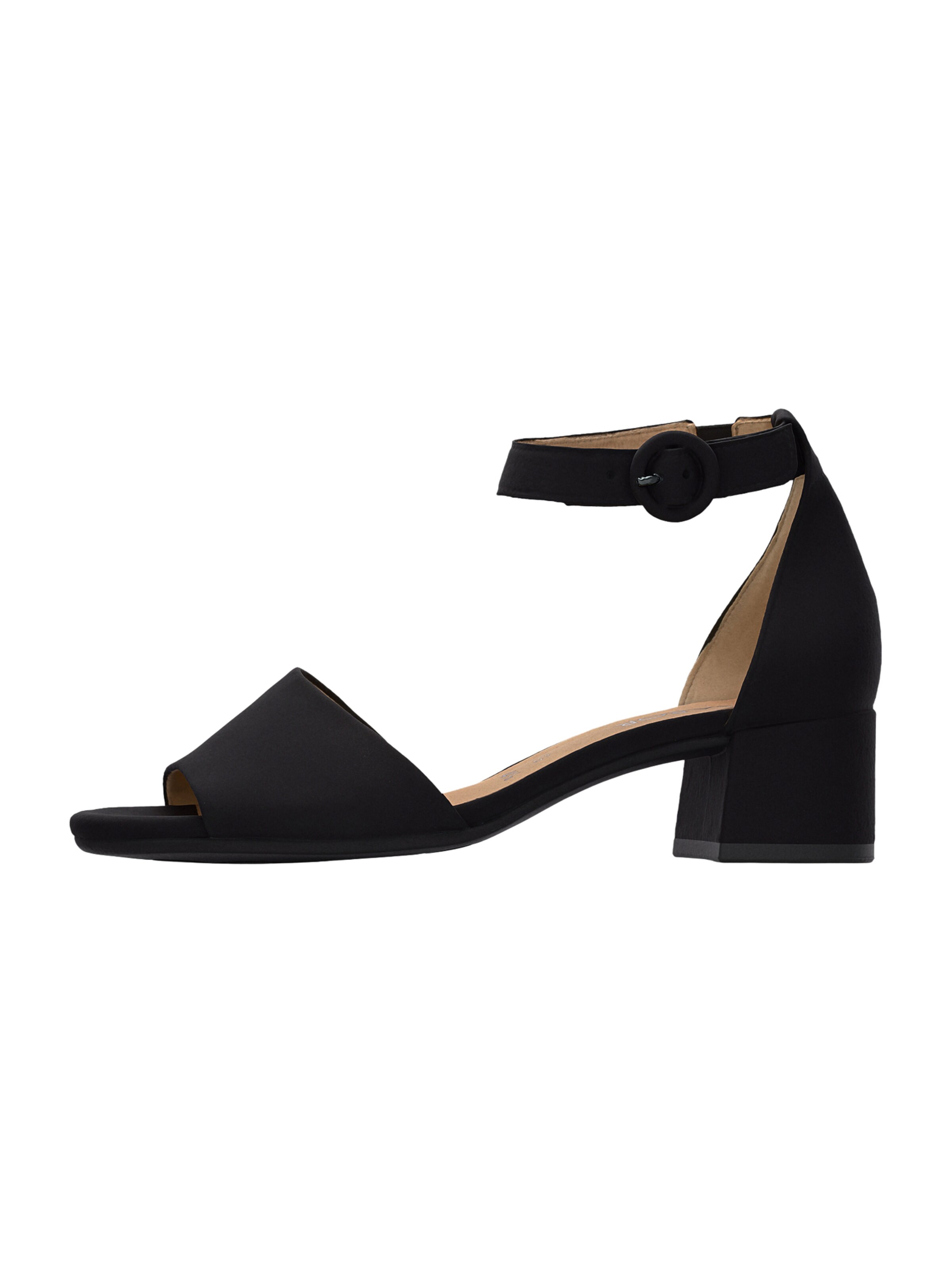 GABOR Sandales en noir, Vue avec produit