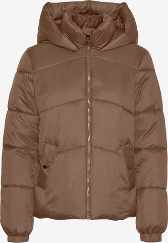 VERO MODA Winter Jacket 'Uppsala' in Brown: front