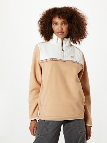 BILLABONG Sport sweatshirt 'BOUNDARY' i beige: framsida